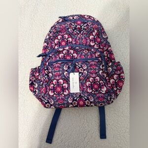 Vera Bradley Essential Backpack in Magenta Medallion
